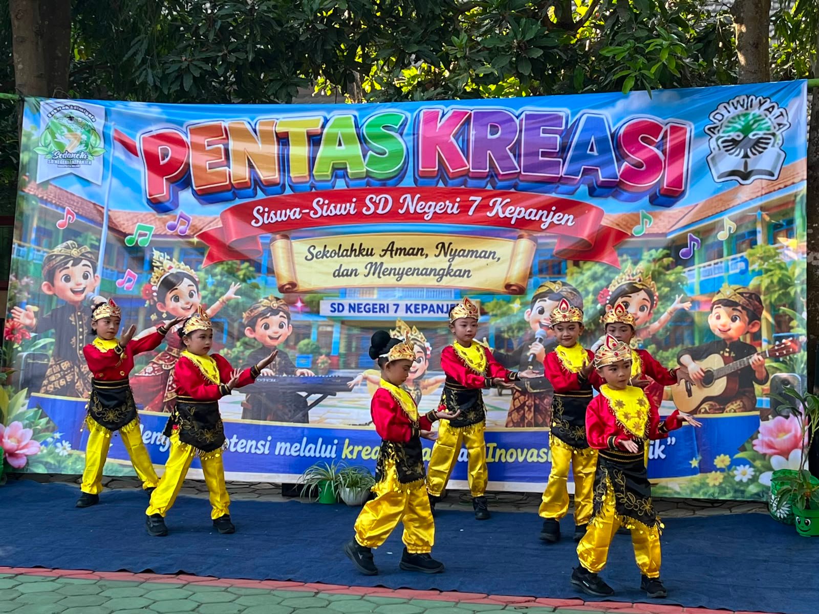 Pentas Kreasi Siswa Kelas I SD Negeri 7 Kepanjen
