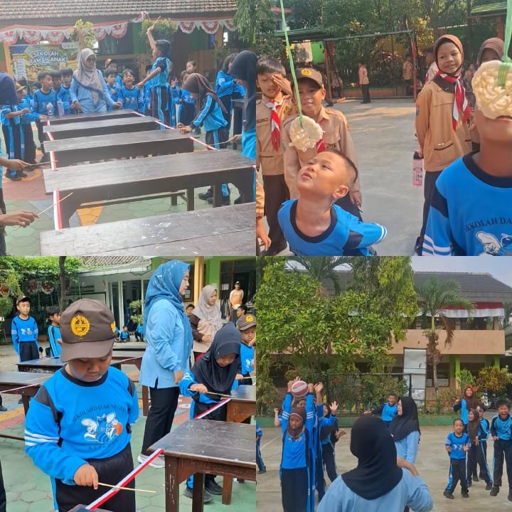 Semarak HUT RI ke-81: SD Negeri 7 Kepanjen Gelar Lomba Kemerdekaan Penuh Tawa dan Semangat!
